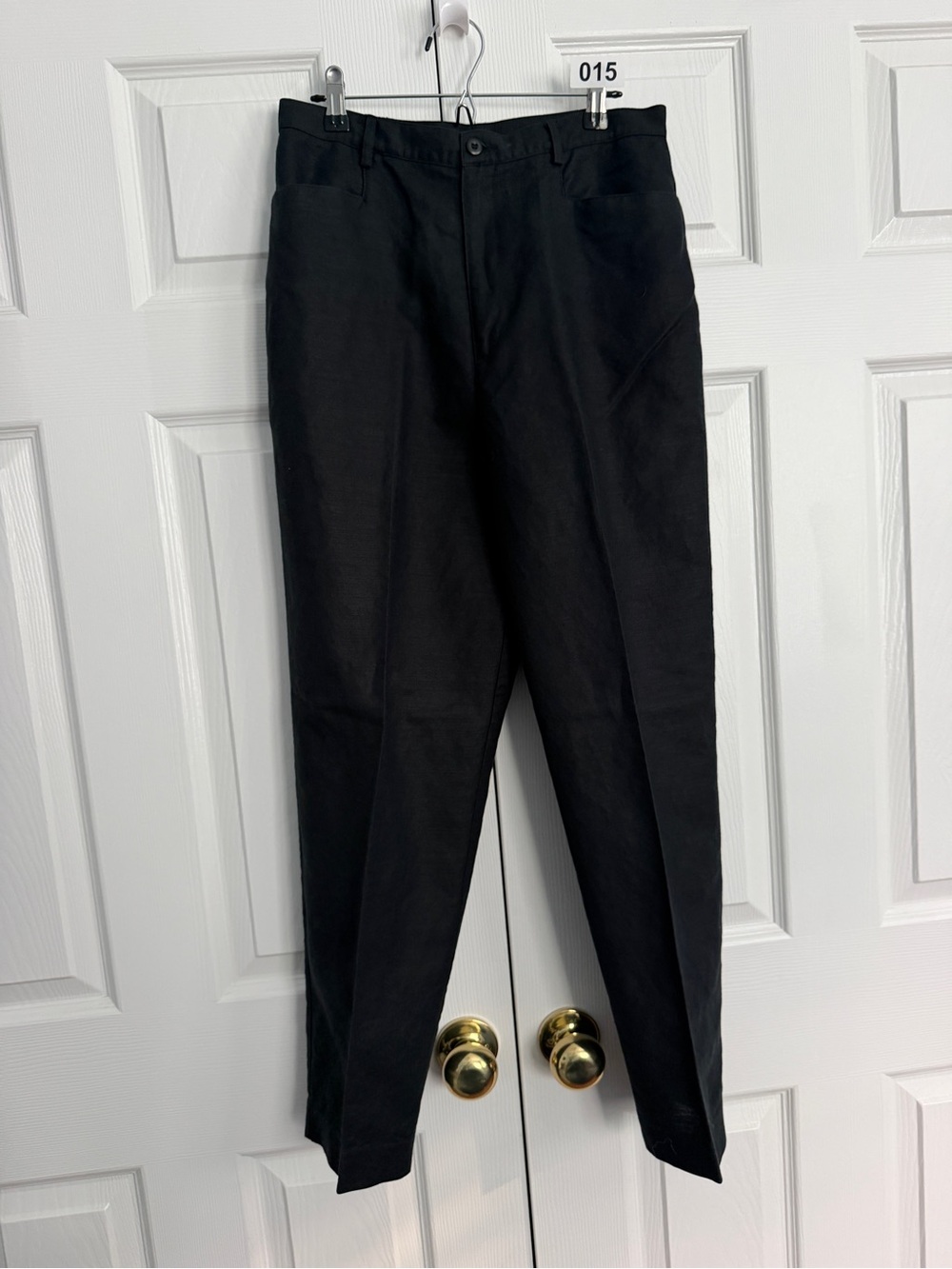 Liz Claiborne Black Linen Women's Tailored Trousers